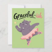 Graceful-ish Hippo Ballerina (Front)