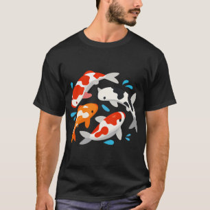 Graceful Koi Fish Artwork T-Shirt