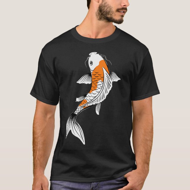 Graceful Koi Fish T-Shirt (Front)