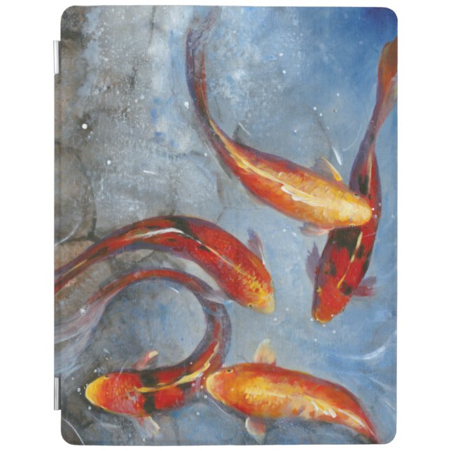 Graceful Koi I iPad Smart Cover (Front)