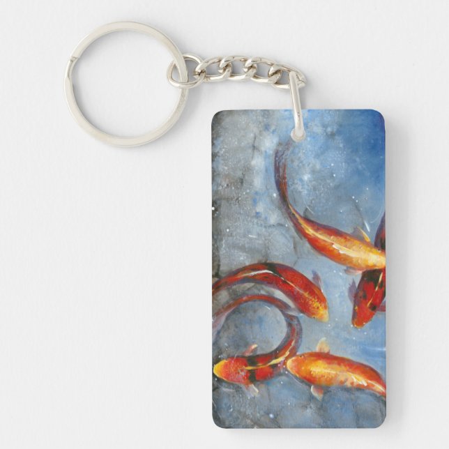 Graceful Koi I Keychain (Front)