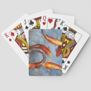 Graceful Koi I Poker Cards