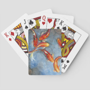 Graceful Koi II Poker Cards