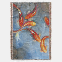Graceful Koi II Throw