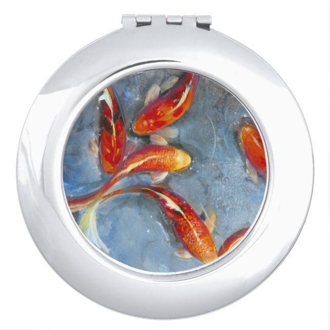 Graceful Koi II Vanity Mirror (Front)