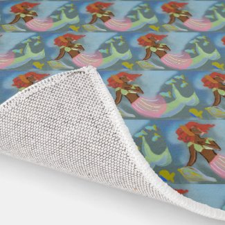 Graceful Mermaid Illustration Pattern In the Sea