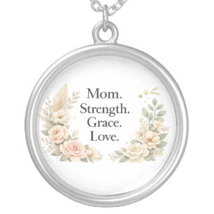 Graceful Mom Floral Necklace