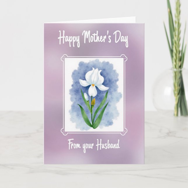 Graceful Moms Day Bloom Card (Front)