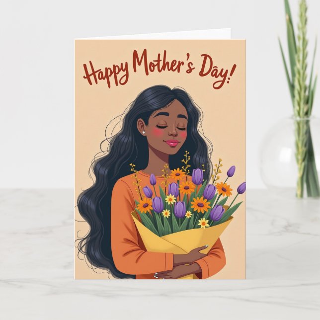Graceful Mothers Day Image Card (Front)