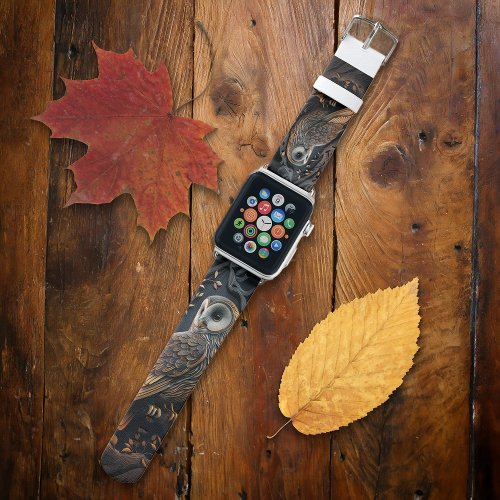 Graceful Owl Apple Watch Band