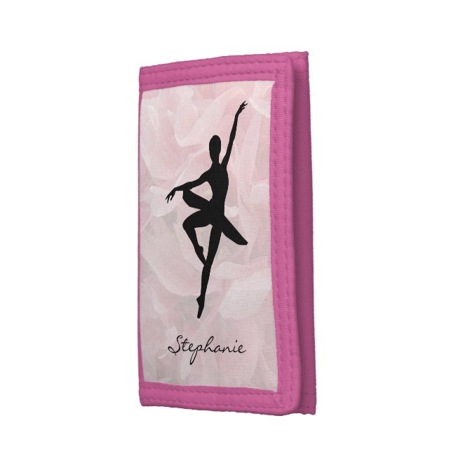 Graceful Pink Ballerina Wallet
