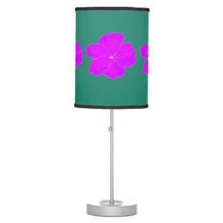 Graceful Purple Table Lamp