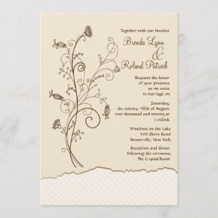 Graceful Queen Anne's Lace Invitation