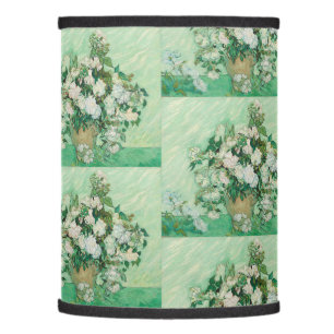 Graceful Roses in a Vase by Vincent van Gogh Lamp Shade