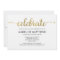 Graceful Script Editable Color Graduation Invite
