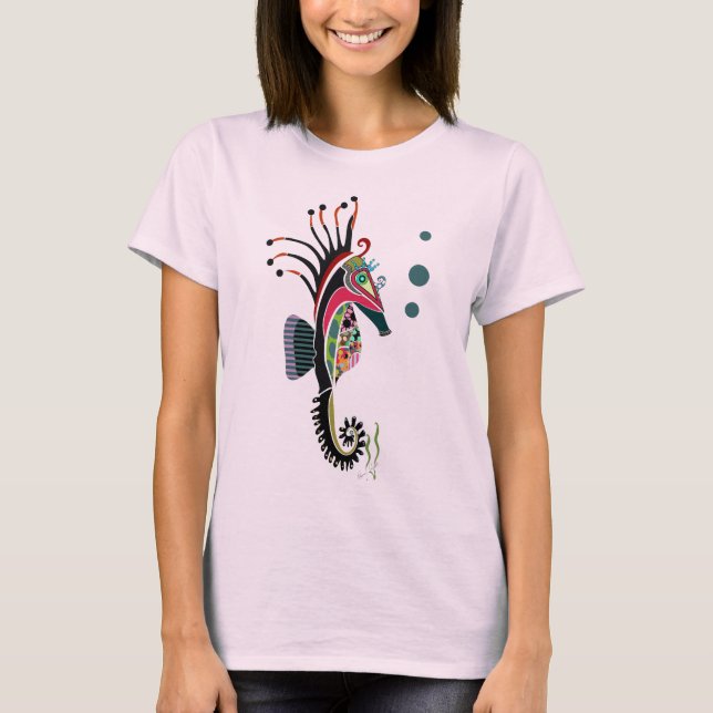 Graceful Seahorse T-Shirt (Front)