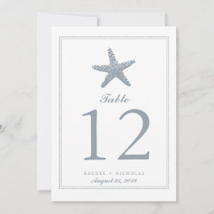 Graceful Starfish   Table Number