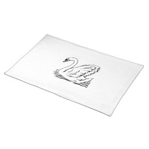 Graceful Swan Placemat