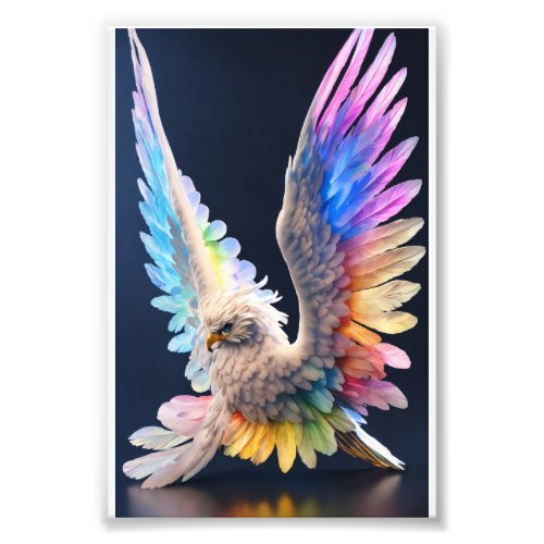 Graceful Wings Majestic Pigeon Photo Enlargement