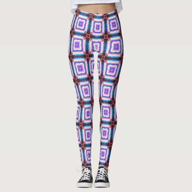 Gracefully Geometric Leggings (Front)