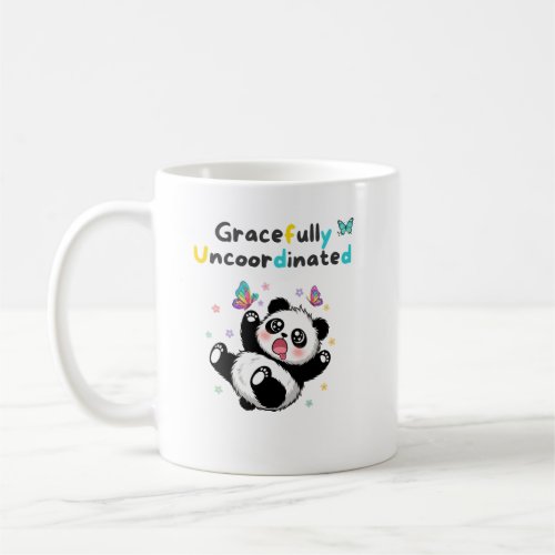 Gracefully Uncoordinated Cute Panda Coffee Mug