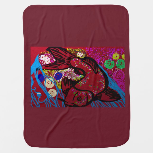 Grace's Harmony Baby Blanket (Front)