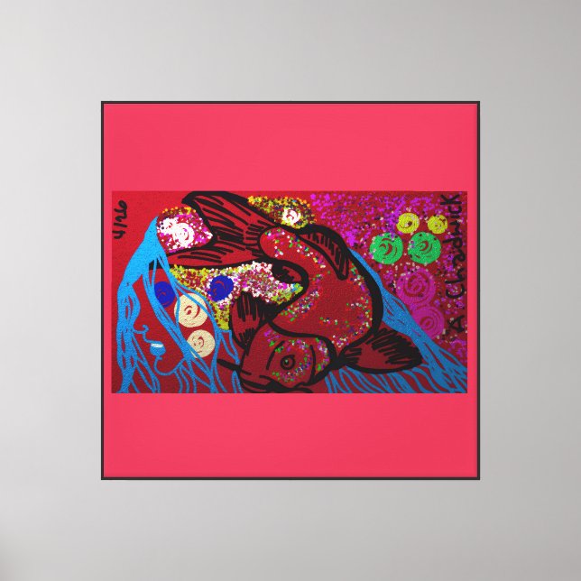 Grace's Harmony Canvas Print (Front)