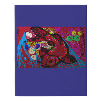 Grace's Harmony Faux Canvas Print