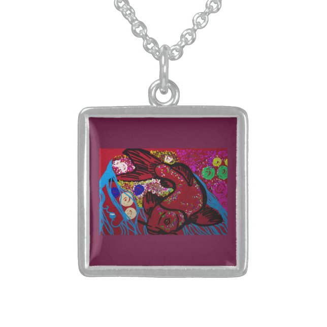 Grace's Harmony Sterling Silver Necklace (Front)