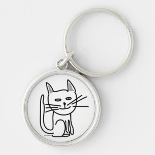 Gracey's Happy Cat Key Chain
