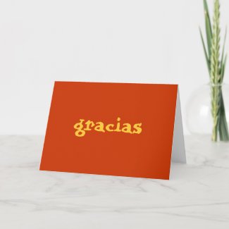 Gracias Bilingual Spanish Thank You