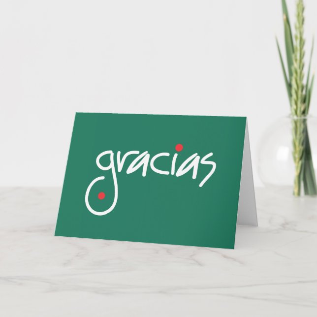 Gracias Christmas Thank you in any language (Front)