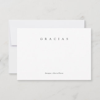 Gracias Familia Thank You Card
