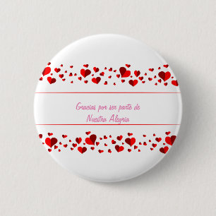 Gracias por ser parte de nuestra alegria button