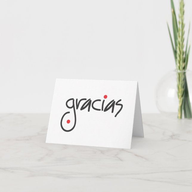 Gracias - thank you in any language (Front)