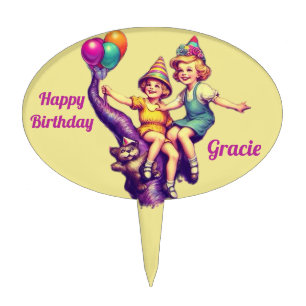 GRACIE ~ EASTER CAKE PICK ~ Sweet Girls ~
