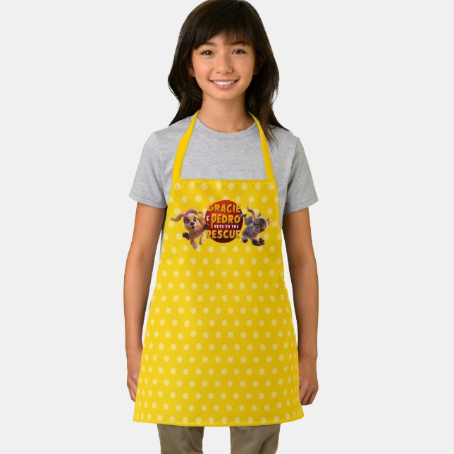 Gracie & Pedro Adventure Awaits Apron (Insitu)