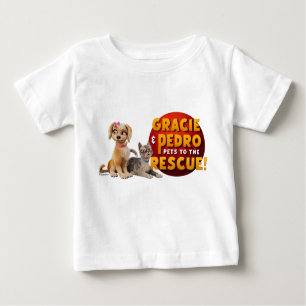 Gracie & Pedro Dynamic Duo Baby T-Shirt