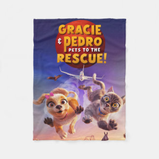 Gracie & Pedro: Pets to the Rescue! Fleece Blanket