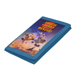 Gracie & Pedro: Pets to the Rescue! Trifold Wallet