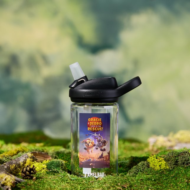 Gracie & Pedro: Pets to the Rescue! Water Bottle (Outdoor)