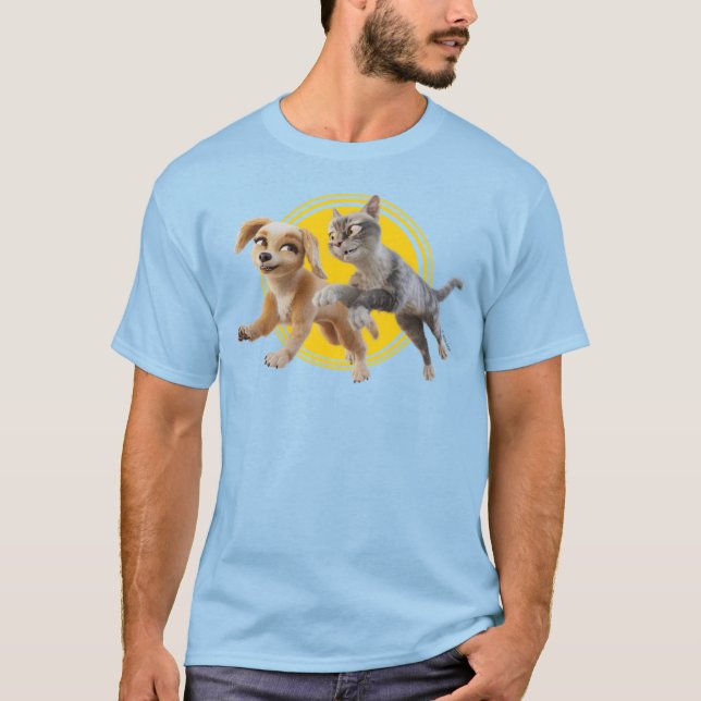 Gracie & Pedro Unleashed T-Shirt (Front)