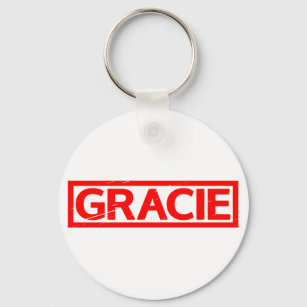 Gracie Stamp Keychain