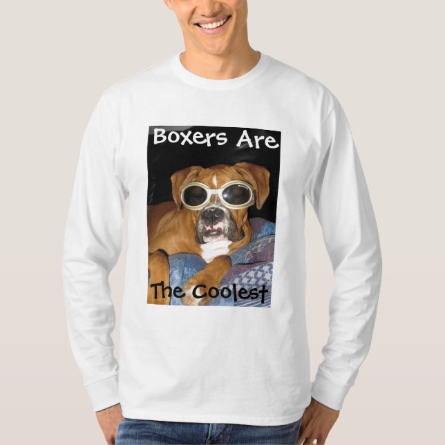 GracieDoggles 006, Boxers Are, The Coolest T-Shirt (Front)