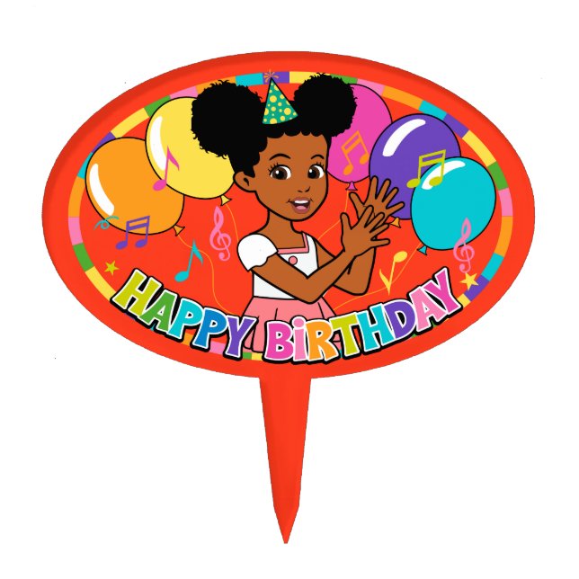 Gracie's Corner Cake Topper (Front)