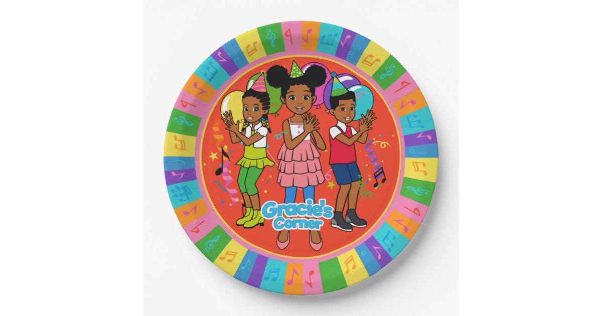 Gracie's Corner Plates Zazzle