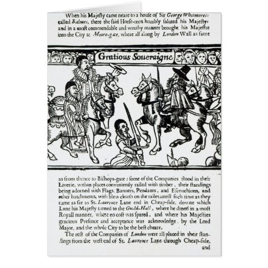 Gracious Sovereign, c.1631 Cards (Front)