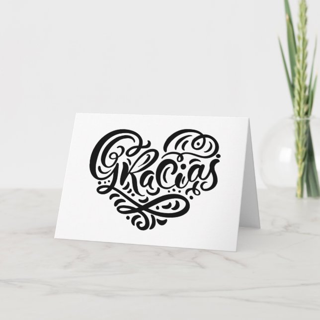 Gracious | Thank You Card (Front)