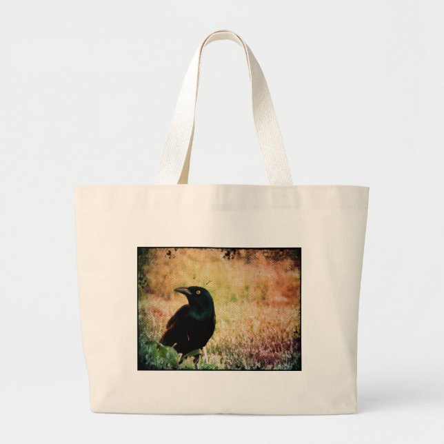Grackle 3 large tote bag (Front)