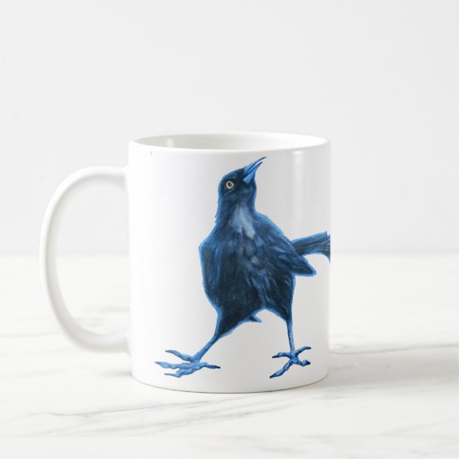 Grackle mug 5 (Left)
